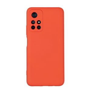 Чехол для Poco M4 Pro 5G бампер AT Silicone Case (Красный)