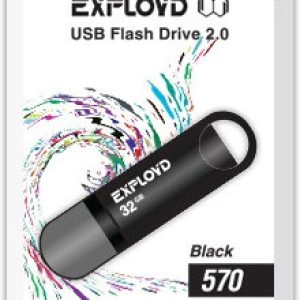 USB Flash Exployd 570 32GB (черный) [EX-32GB-570-Black] цена