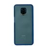 Чехол для Redmi Note 9S/9 Pro бампер AT Frosted case (Синий)