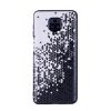 Чехол для Redmi Note 9S/9 Pro бампер EXPERTS Florme (Черно-белый)