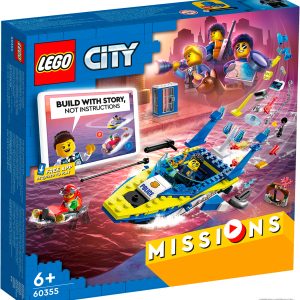 Конструктор LEGO City 60355 Детективные миссии водной полиции цена