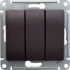Выключатель Schneider Electric Glossa GSL000831 (шоколад) цена
