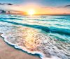 Фотообои листовые У моря с защитным покрытием 21век