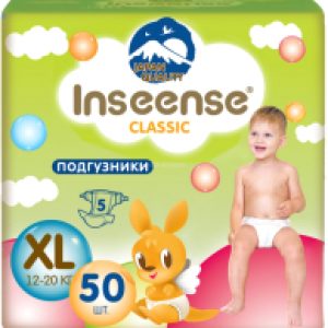 Подгузники детские Classic Plus XL 12-20 кг / InsCXL50Lime 21век