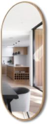 Зеркало Color Oval 45x90 / COLOR.45.90.KRD 21век