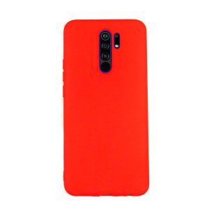 Чехол для Redmi 9 бампер CASE Matte (Красный)