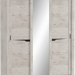 Шкаф-купе Мебельград Соренто 194x62x220 (дуб бонифаций/кофе структурный матовый) цена
