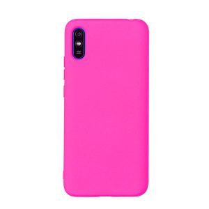 Чехол для Redmi 9A бампер CASE Liquid (Розовый)