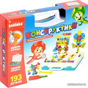Конструктор Zabiaka Конструктики (193 детали) цена