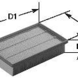 Воздушный фильтр Clean filters MA381 цена
