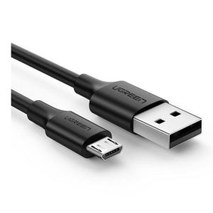 Кабель UGREEN USB-A 2.0-Micro-USB 2A (черный