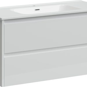 Sancos Тумба под умывальник Libra LB100W (белый глянец) цена