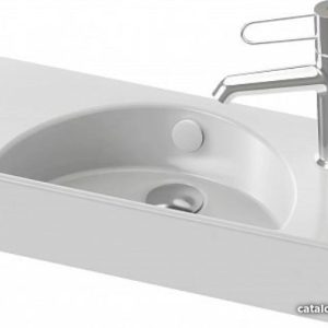 Умывальник Jacob Delafon Odeon Rive Gauche EGO112-56-00 цена