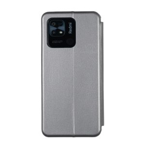 Чехол для Redmi 10С книжкой AT (серый)