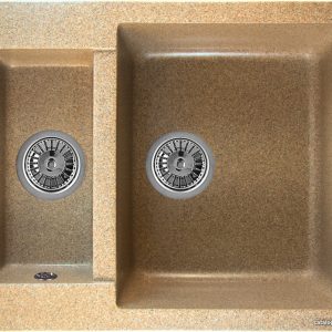 Кухонная мойка Berge BR-6150 (песочный матовый) цена