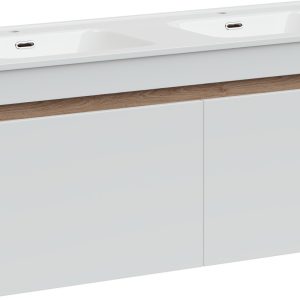 Sancos Тумба под умывальник Smart SM120-2W (белый глянец) цена