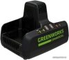 Зарядное устройство Greenworks G82C2 (2x82В) цена
