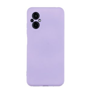 Чехол для POCO M5 бампер AT Silicone Case (сиреневый)