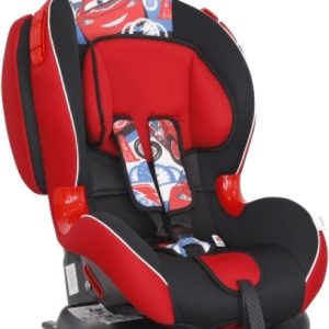 Детское автокресло Siger Disney Кокон Isofix (тачки спидометр/красный) цена