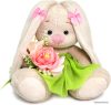 Классическая игрушка BUDI BASA Collection Зайка Ми с летним букетом SidX-455 (15 см) цена