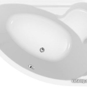 Ванна Cersanit Kaliope 170x110 R (с каркасом и экраном) цена
