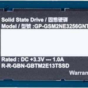 SSD Gigabyte NVMe 256GB GP-GSM2NE3256GNTD цена