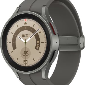 Умные часы Samsung Galaxy Watch 5 Pro 45 мм (серый титан) цена