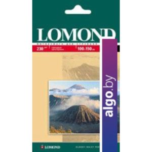 Фотобумага Lomond Глянцевая 10x15 230 г/кв.м. 50 листов (0102035)