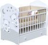 Детская кроватка Funny Bears маятник и ящик 21век