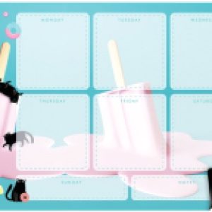 Планинг магнитный Ice Cream. На неделю / MS_47317 21век