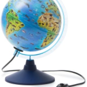 Глобус интерактивный Зоогеографический с подсветкой / INT12100296 21век