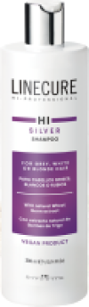 Оттеночный шампунь для волос Linecure Silver Shampoo For Blonde Hair 21век
