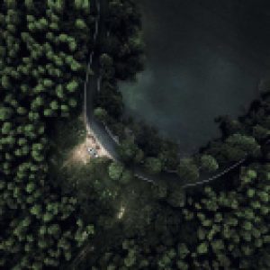 Картина на стекле Лесное озеро NT020 21век