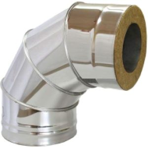 Поворот дымохода PV K90 D C050/C050 (150/250) 21век