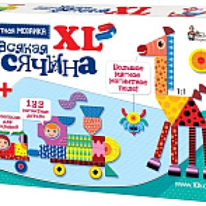 Развивающая игра Мозаика магнитная. Всякая всячина XL / 02741 21век