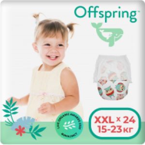 Подгузники-трусики детские XXL 15-23кг Совы / OF02XXLO 21век