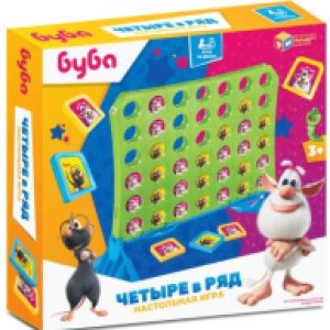 Настольная игра Четыре в ряд Буба / ZY175913-R2 21век