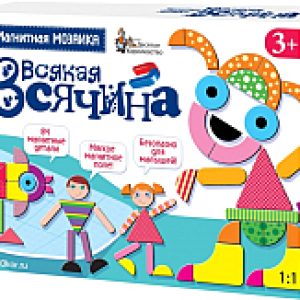 Развивающая игра Магнитная мозаика. Всякая всячина / 01761 21век