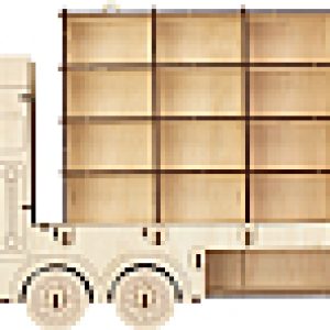 Автовоз игрушечный Большая парковка на колесах / 02703 21век