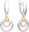 Серьги из серебра 0300122.G14K 21век
