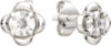 Серьги из серебра 03D0072 21век