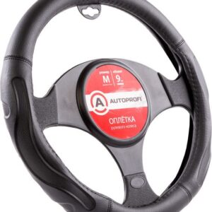 Оплетка на руль Autoprofi AP-1946 BK/BK (M) (черный) цена