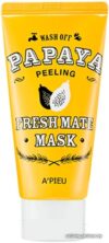 A'Pieu Маска гелевая Fresh Mate Papaya Mask 50 мл цена