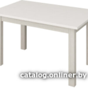 Кухонный стол Senira Кастусь 100-130x60 (белый/белый) цена