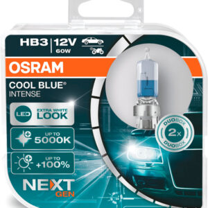 Галогенная лампа Osram Cool Blue Intense Next Gen HB3 9005CBN-HCB (пластиковый бокс