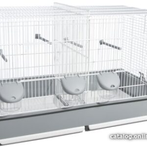 Клетка Voltrega 001350B (серый) цена