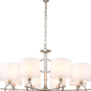 Подвесная люстра Escada Moraine 10167/8PL E14*40W Nickel цена