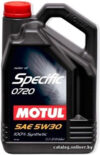 Моторное масло Motul Specific 0720 5W-30 5л цена