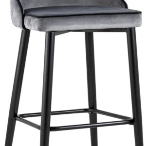 Стул Stool Group Коби велюр барный (серый) цена