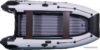 Моторно-гребная лодка KittBoats 360 НДНД (черный/серый) цена